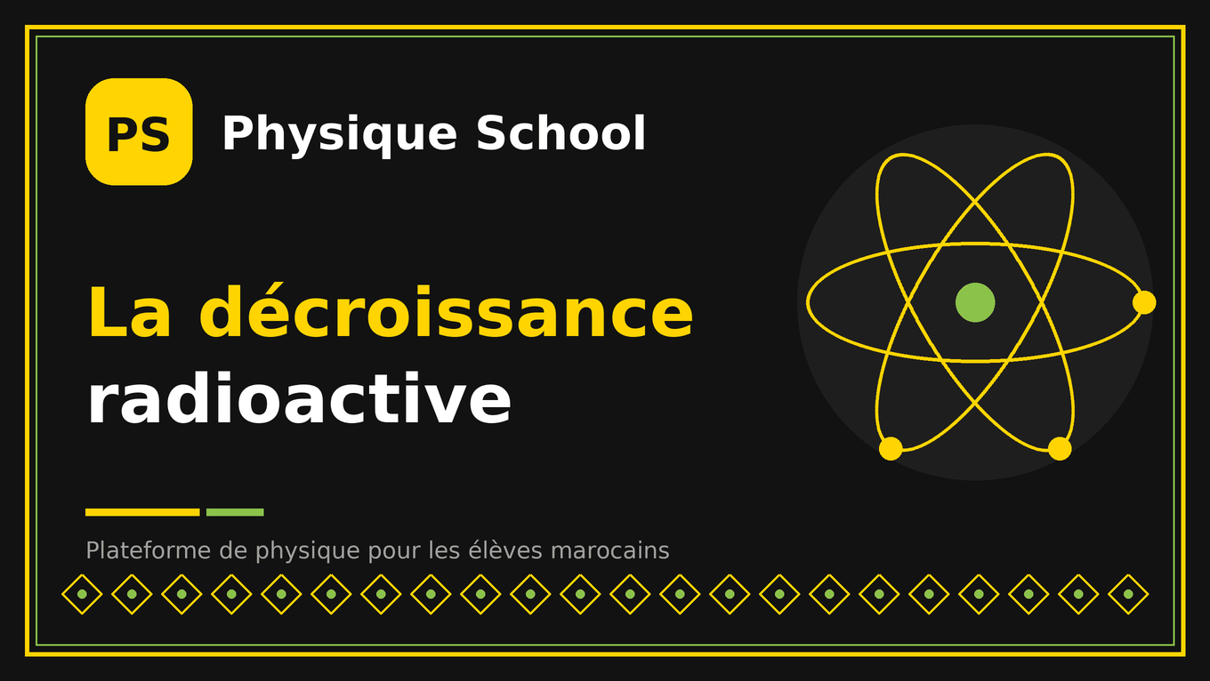 La décroissance radioactive